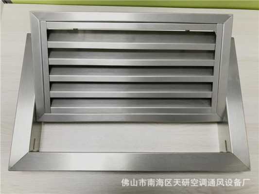 不锈钢制品中央空调柜机（中央空调不锈钢出风口）-图2