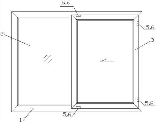 推拉窗户不锈钢制品图纸（不锈钢推拉窗多少钱一个平方）-图1