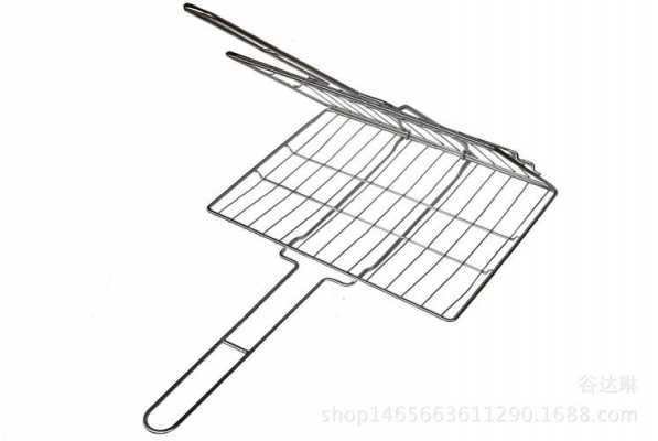 一次性不锈钢制品烧烤架（一次性烤鱼架子不锈钢的）-图3