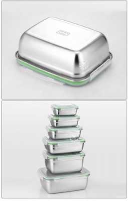 便携不锈钢制品（不锈钢便携餐具盒）-图2