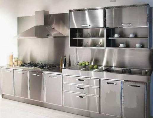 不锈钢制品厨房图片及价格（不锈钢厨柜图片及价格）-图3