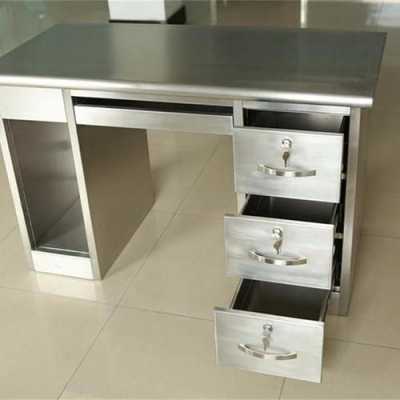 不锈钢制品玄关桌（不绣钢办工桌）-图1