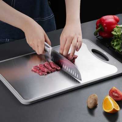 不锈钢案板可以切菜和肉吗（品牌切菜神器不锈钢制品）-图2
